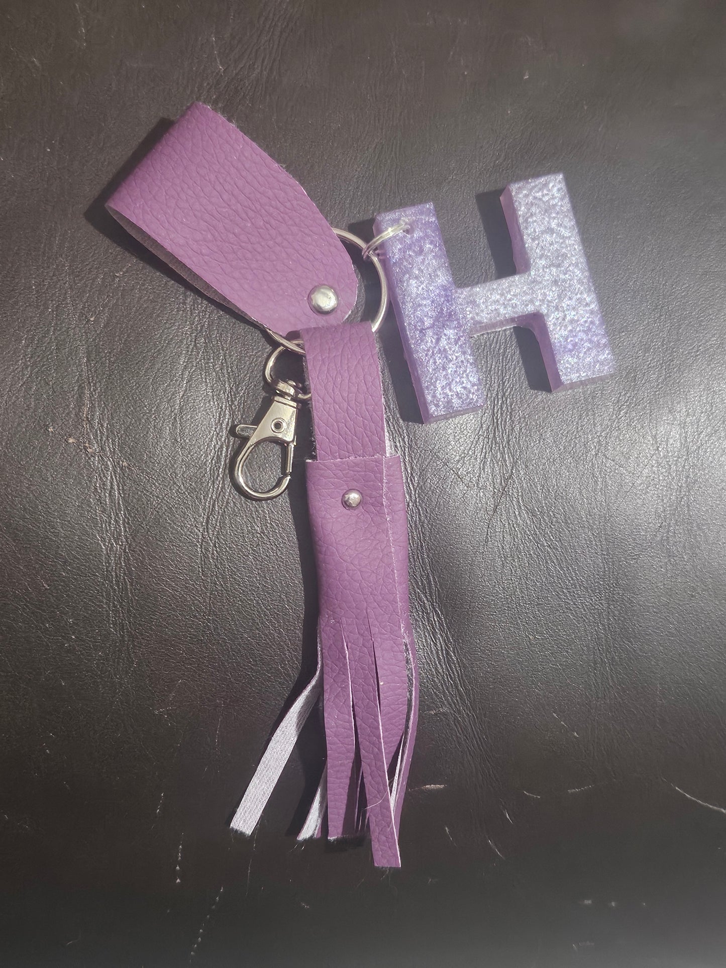 Monogram Keychain