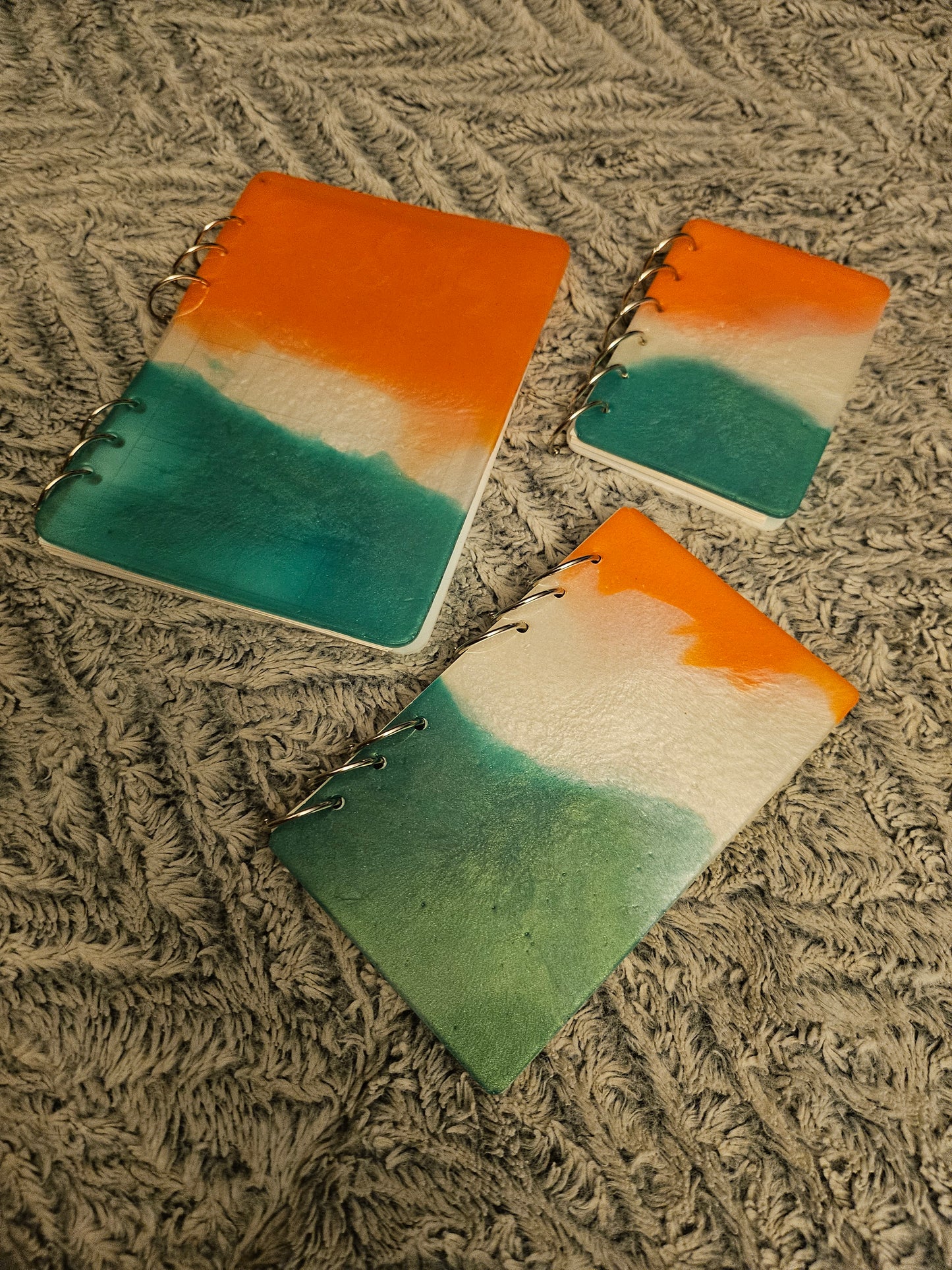 Custom Ring Bound Resin Notebook Set
